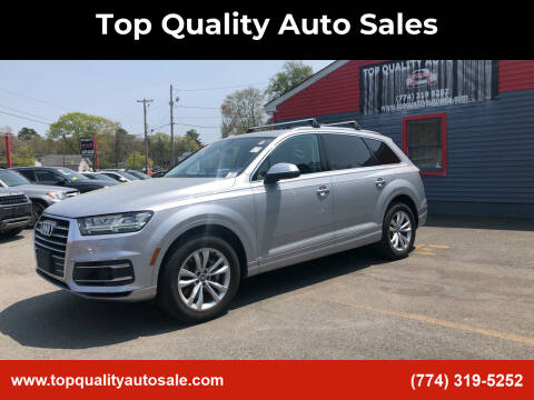 2017 Audi Q7 for sale at Top Quality Auto Sales in Westport MA