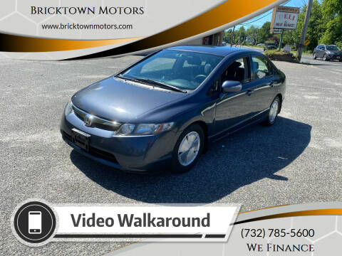 2008 Honda Civic for sale at Bricktown Motors in Brick NJ