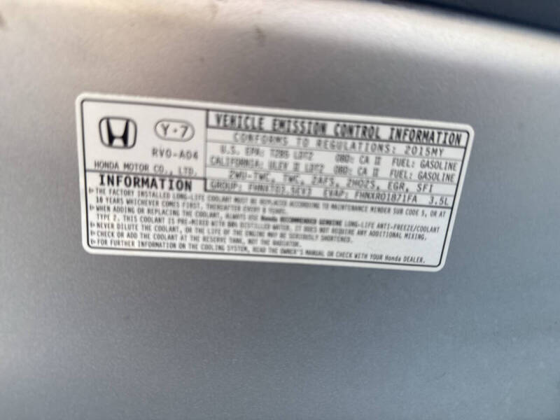 2015 Honda Odyssey EX