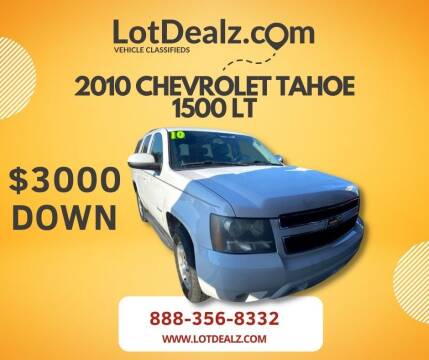 2010 Chevrolet Tahoe for sale at Lot Dealz in Rockledge FL