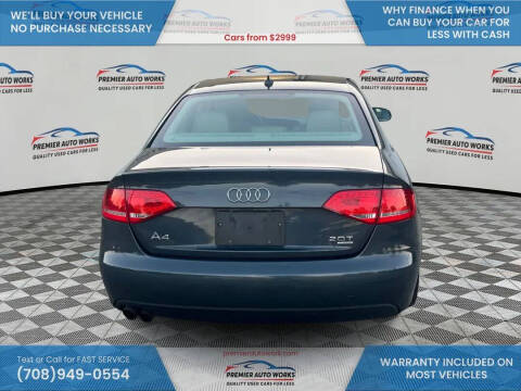 2011 Audi A4 2.0T quattro Premium Plus