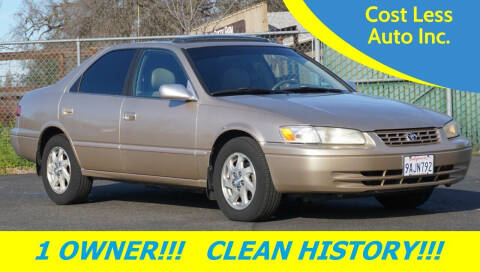 1999 Toyota Camry for sale at Cost Less Auto Inc. in Rocklin CA