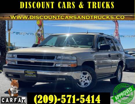 2005 Chevrolet Tahoe for sale at Discount Cars & Trucks in Modesto CA