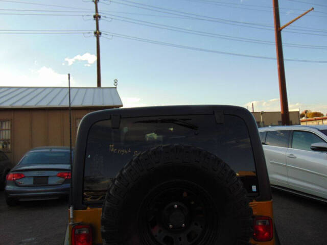 2003 Jeep Wrangler for sale at Avalanche Auto Sales in Denver, CO