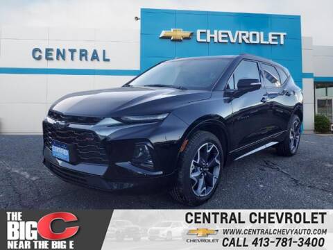 2021 Chevrolet Blazer for sale at CENTRAL CHEVROLET in West Springfield MA