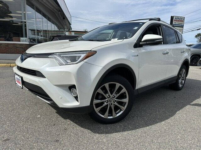 2017 Toyota RAV4 Hybrid for sale at Sonias Auto Sales in Worcester MA