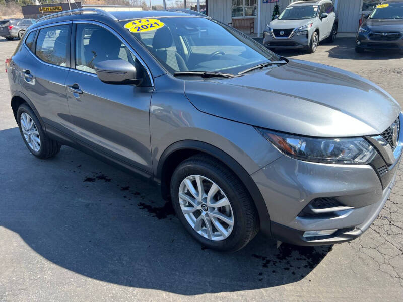 2021 Nissan Rogue Sport for sale at Thompson Motors LLC in Attica NY