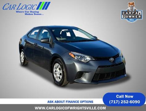 2014 Toyota Corolla for sale at Car Logic of Wrightsville in Wrightsville PA