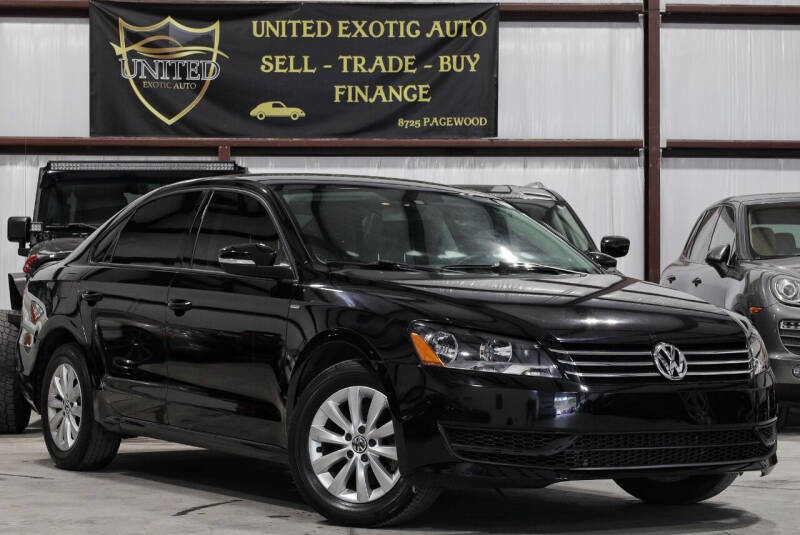 2015 Volkswagen Passat for sale at United Exotic Auto in Houston TX