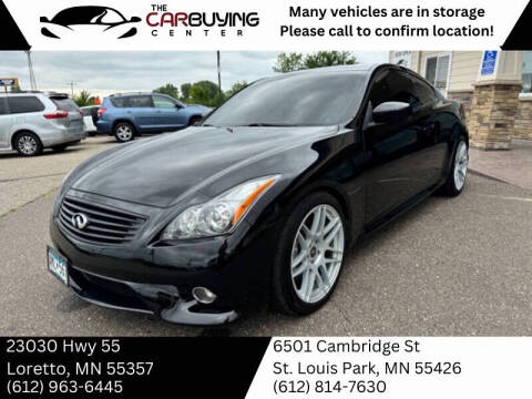 2012 Infiniti G37 Coupe for sale at The Car Buying Center in Loretto MN