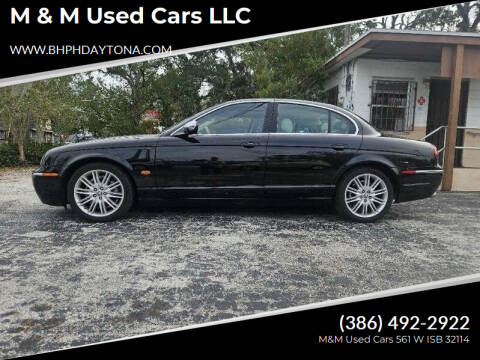 2008 Jaguar S-Type for sale at M & M Used Cars LLC in Daytona Beach FL