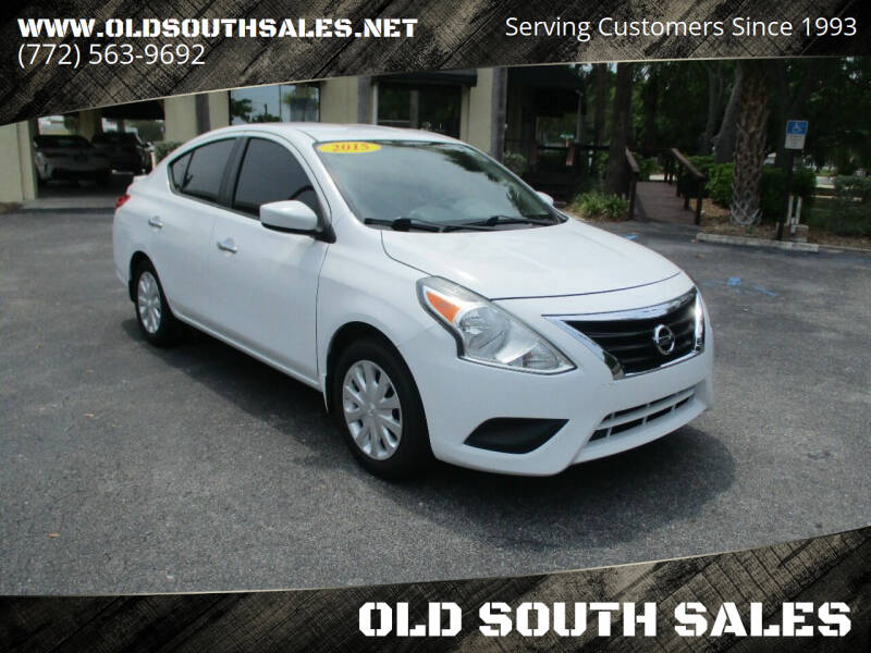 2015 Nissan Versa for sale at OLD SOUTH SALES in Vero Beach FL