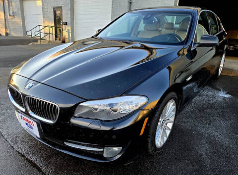 2013 BMW 5 Series for sale at A & Z AUTOS in Westfield MA