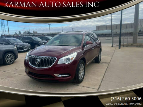 2016 Buick Enclave for sale at KARMAN AUTO SALES INC in Wichita KS