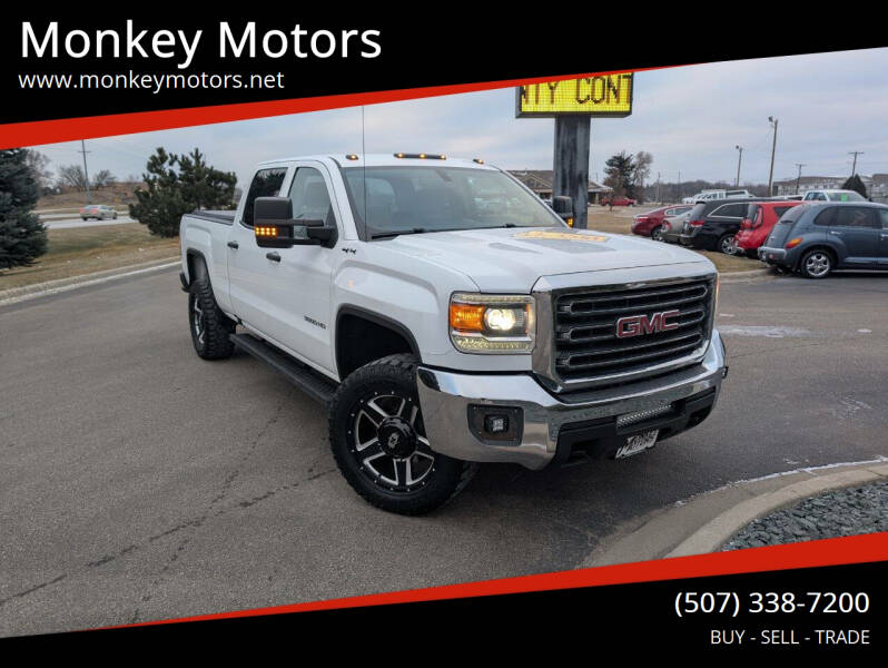 2016 GMC Sierra 3500HD for sale at Monkey Motors in Faribault MN