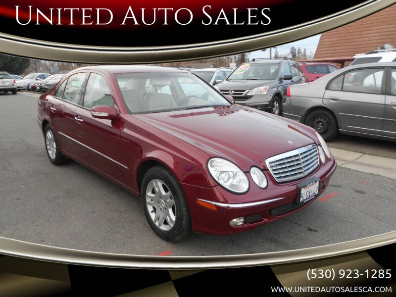 2005 Mercedes-Benz E-Class for sale at United Auto Sales in Yuba City CA