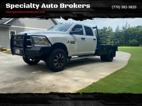 2017 RAM 3500 for sale at Specialty Auto Brokers in Cartersville GA