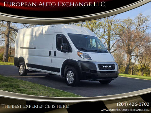 2019 RAM ProMaster for sale at European Auto Exchange LLC in Paterson NJ
