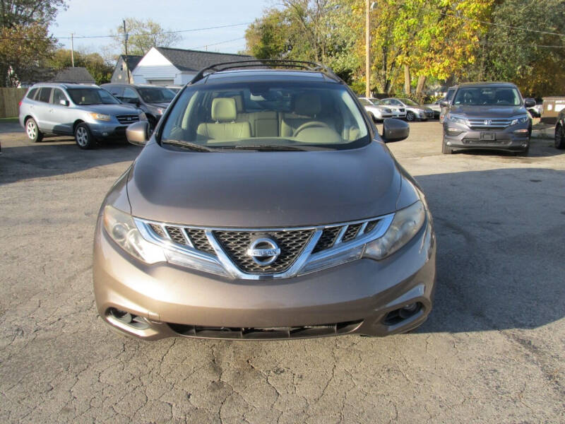 Used 2013 Nissan Murano SL with VIN JN8AZ1MU4DW213697 for sale in Hilliard, OH