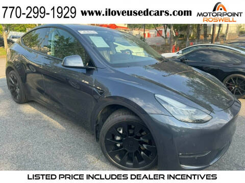 2021 Tesla Model Y for sale at Motorpoint Roswell in Roswell GA