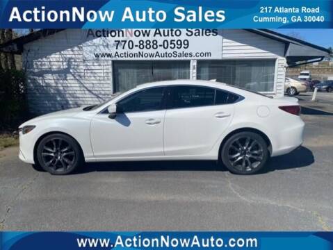 2017 Mazda MAZDA6 for sale at ACTION NOW AUTO SALES in Cumming GA
