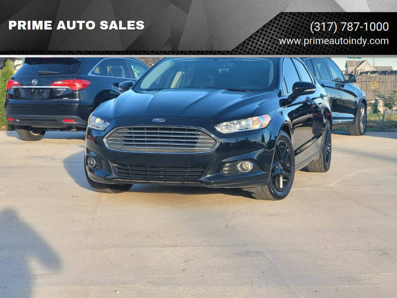 2016 Ford Fusion for sale at PRIME AUTO SALES in Indianapolis IN