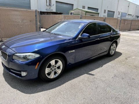 2012 BMW 5 Series for sale at Zak Motor Group in Deerfield Beach FL