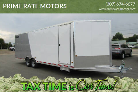 2024 ALCOM 8 1/2 X 24FT CARGO TRAILER for sale at PRIME RATE MOTORS - Trailers in Sheridan WY
