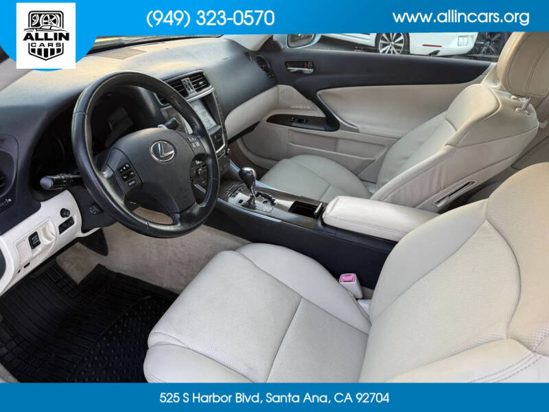 2010 Lexus IS 250C