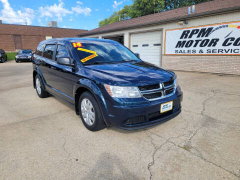 2014 Dodge Journey for sale at RPM Motor Company in Waterloo IA