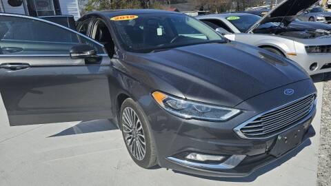 2018 Ford Fusion for sale at Mega Cars of Greenville in Greenville SC