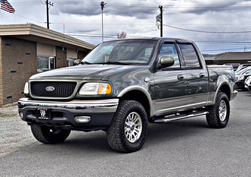 Used 2001 Ford F-150 King Ranch with VIN 1FTRW08L11KB01655 for sale in Spokane, WA