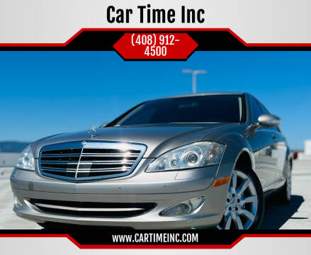 2007 Mercedes-Benz S-Class for sale at Car Time Inc in San Jose CA