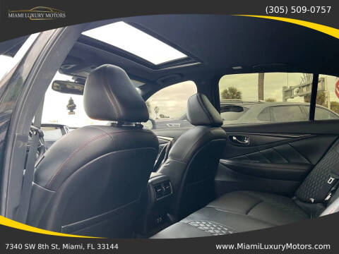 2023 Infiniti Q50 Red Sport 400