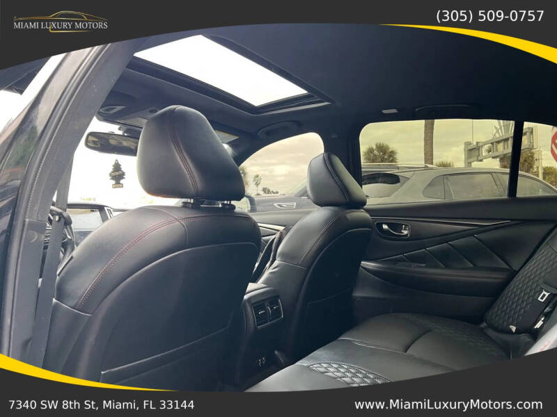 2023 Infiniti Q50 Red Sport 400