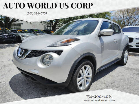 2016 Nissan JUKE for sale at Auto World US Corp in Plantation FL