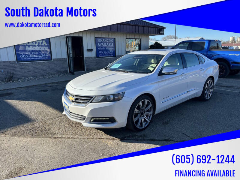 2017 Chevrolet Impala for sale at South Dakota Motors in Brookings SD