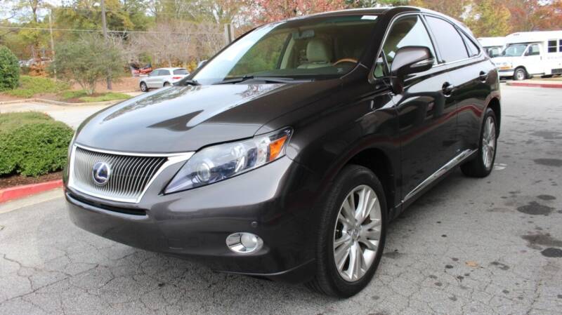 2010 Lexus RX 450h for sale at NORCROSS MOTORSPORTS in Norcross GA