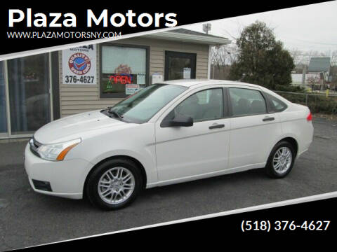 2010 Ford Focus for sale at Plaza Motors in Rensselaer NY