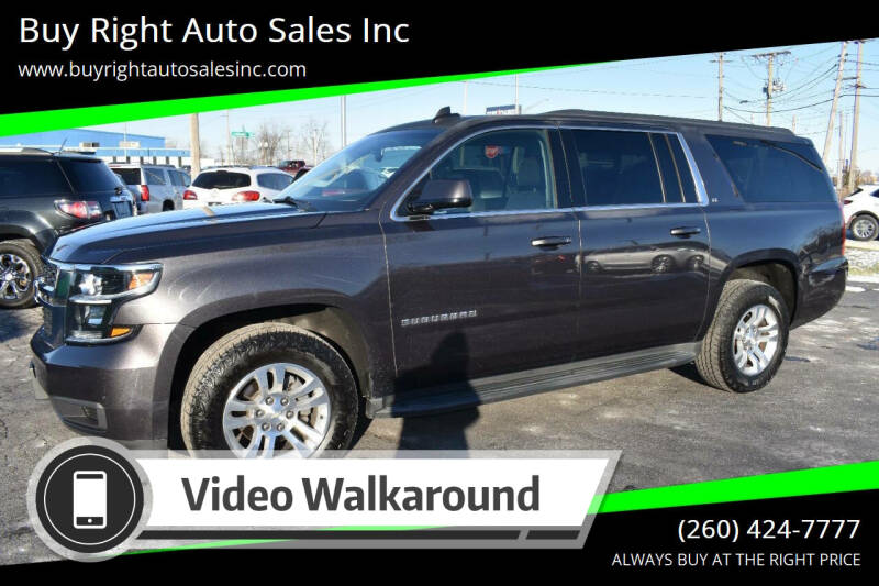 2016 Chevrolet Suburban for sale at Buy Right Auto Sales Inc in Fort Wayne IN