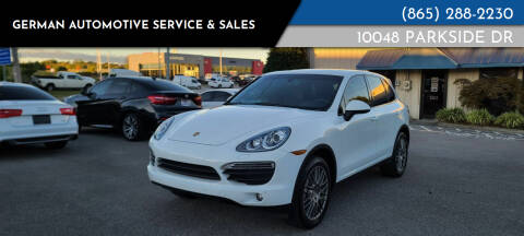 2014 Porsche Cayenne for sale at German Automotive Service & Sales in Knoxville TN