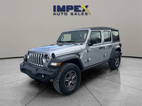 2018 Jeep Wrangler Unlimited for sale at Impex Auto Sales in Greensboro NC