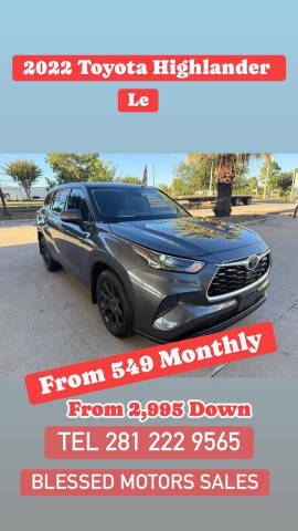 2022 Toyota Highlander L