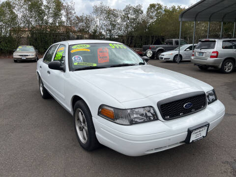 2008 Ford Crown Victoria for sale at Freeborn Motors in Lafayette OR
