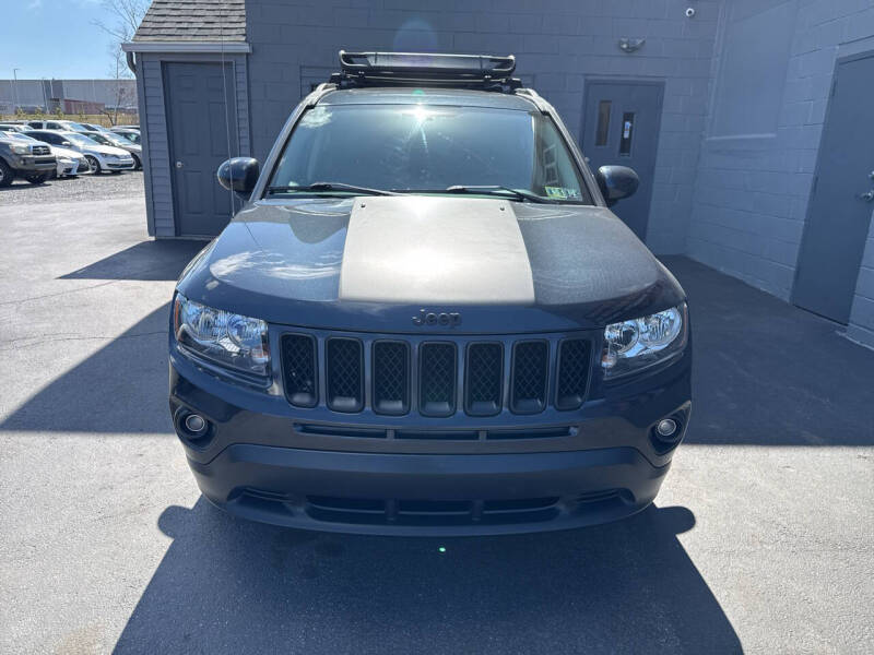 Used 2014 Jeep Compass Latitude with VIN 1C4NJDEB7ED703308 for sale in Hazleton, PA