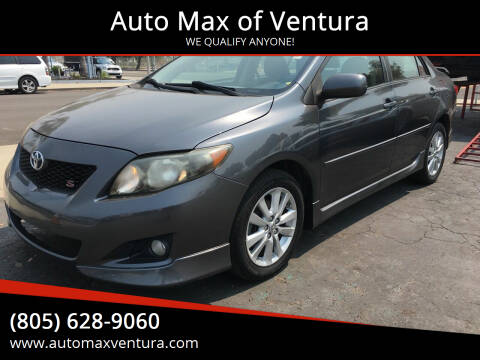 2010 Toyota Corolla for sale at Auto Max of Ventura in Ventura CA