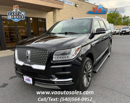 2020 Lincoln Navigator L for sale at Va Auto Sales in Harrisonburg VA