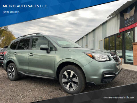 2017 Subaru Forester for sale at METRO AUTO SALES LLC in Lino Lakes MN