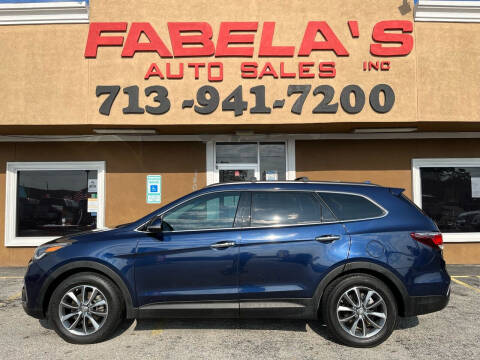 2017 Hyundai Santa Fe for sale at Fabela's Auto Sales Inc. in South Houston TX