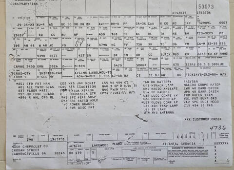 1970 Chevrolet Chevelle
